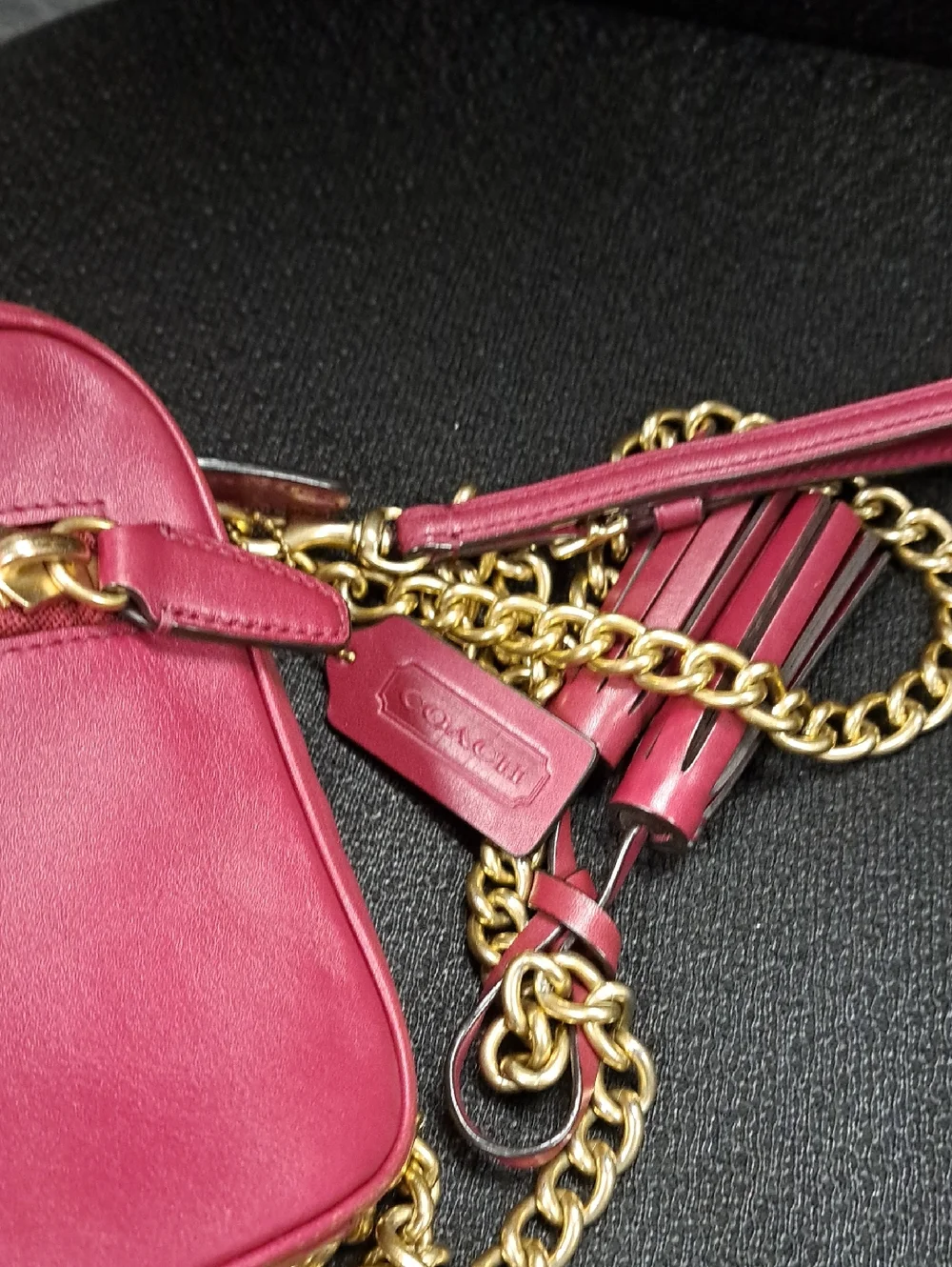 Coach Legacy 25362 Crossbody Bag- refined maroon leather  gold hardware 2013 - Picture 14 of 14